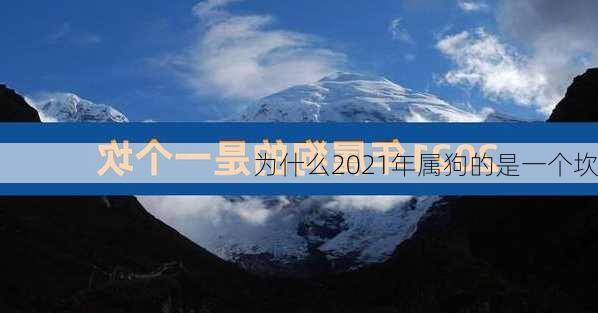 为什么2021年属狗的是一个坎