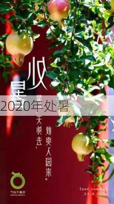 2020年处暑