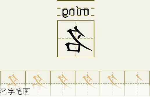 名字笔画