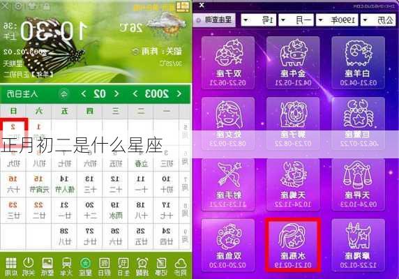 正月初二是什么星座