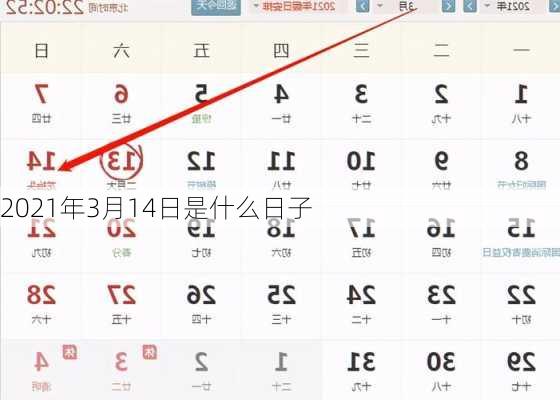 2021年3月14日是什么日子