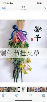 端午节挂艾草