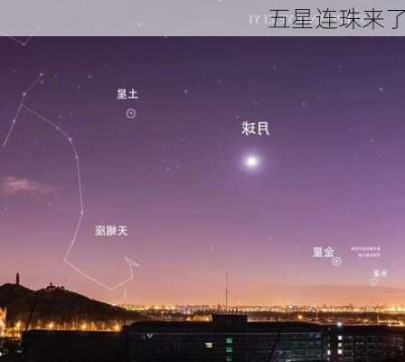 五星连珠来了