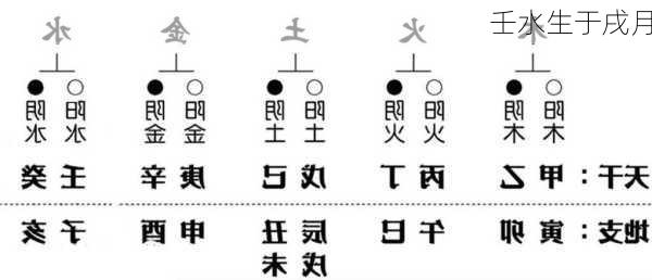 壬水生于戌月