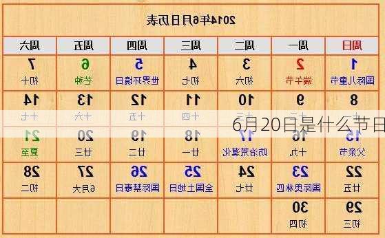 6月20日是什么节日