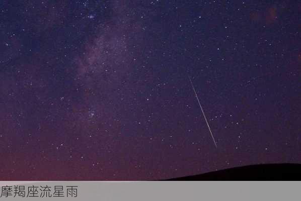 摩羯座流星雨