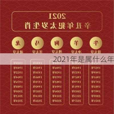 2021年是属什么年