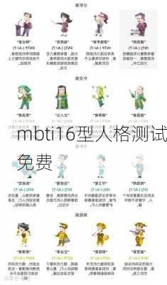 mbti16型人格测试免费