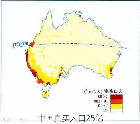 中国真实人口25亿