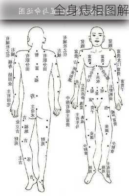 全身痣相图解
