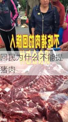 回民为什么不能提猪肉