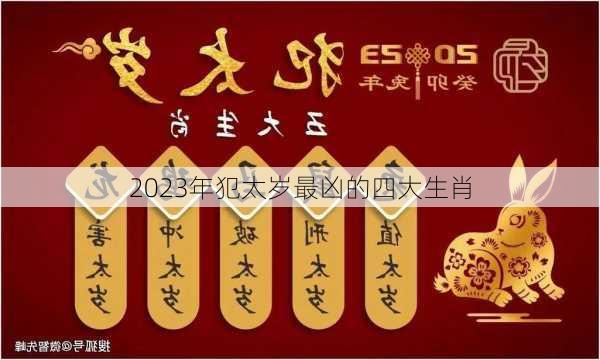 2023年犯太岁最凶的四大生肖