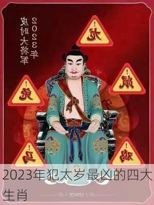 2023年犯太岁最凶的四大生肖