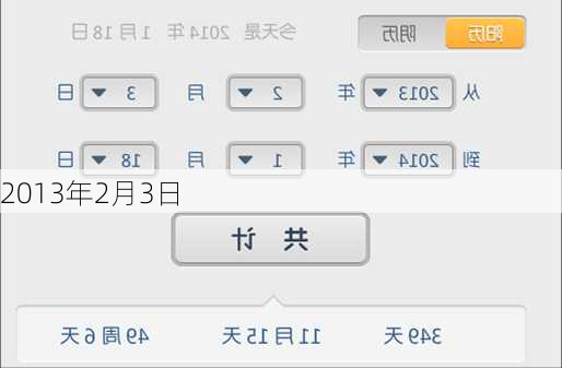 2013年2月3日