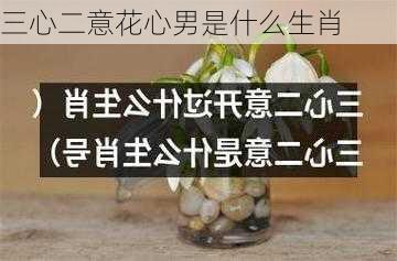 三心二意花心男是什么生肖