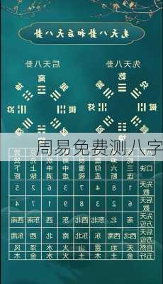 周易免费测八字