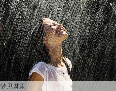 梦见淋雨