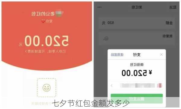 七夕节红包金额发多少