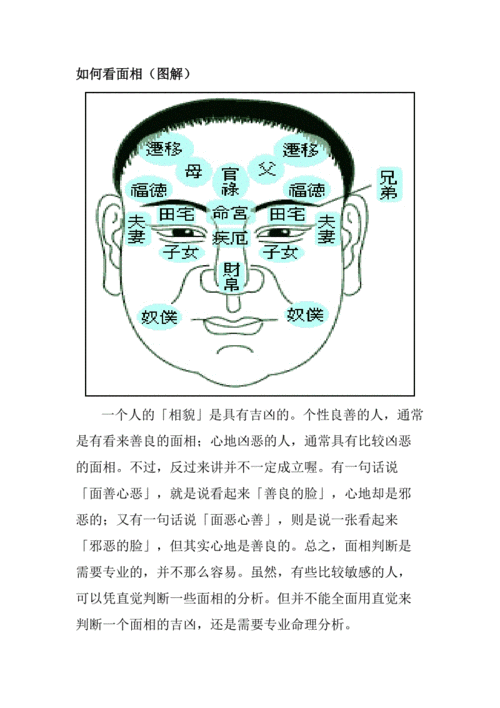 如何看面相