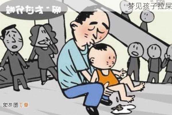 梦见孩子拉屎