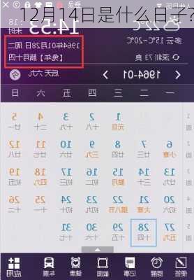 12月14日是什么日子?