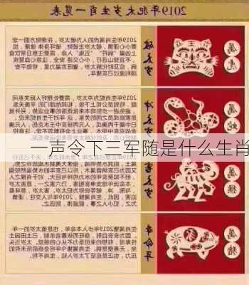 一声令下三军随是什么生肖