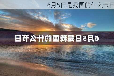 6月5日是我国的什么节日