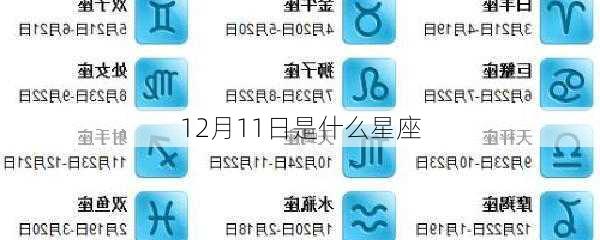 12月11日是什么星座