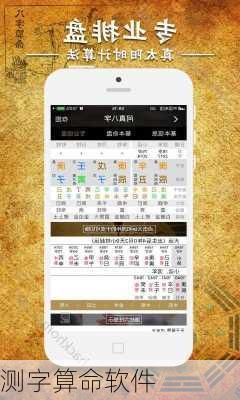 测字算命软件