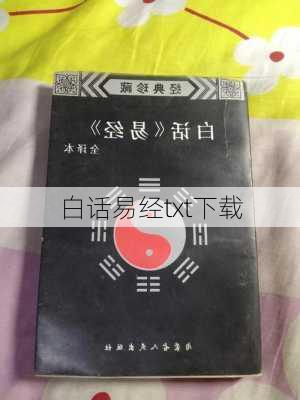 白话易经txt下载