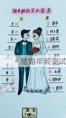 结婚年龄测试