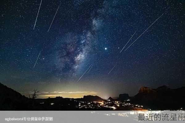 最近的流星雨