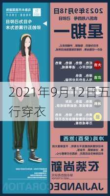 2021年9月12日五行穿衣