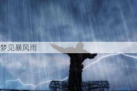 梦见暴风雨