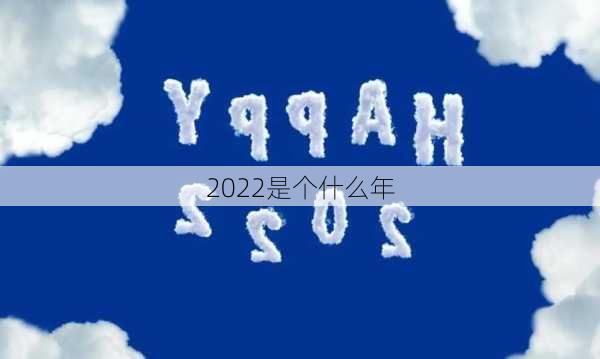 2022是个什么年