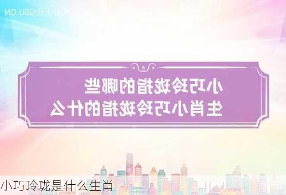 小巧玲珑是什么生肖