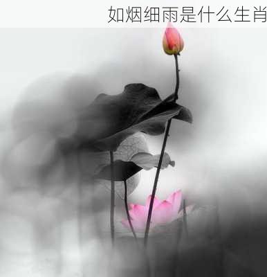 如烟细雨是什么生肖