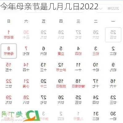 今年母亲节是几月几日2022