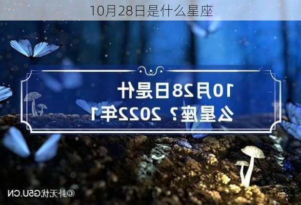 10月28日是什么星座