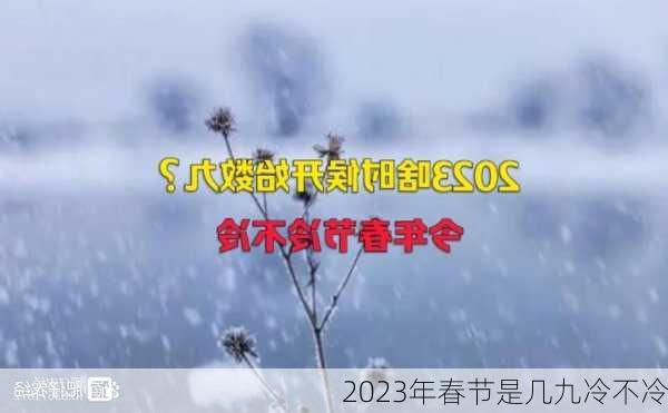 2023年春节是几九冷不冷